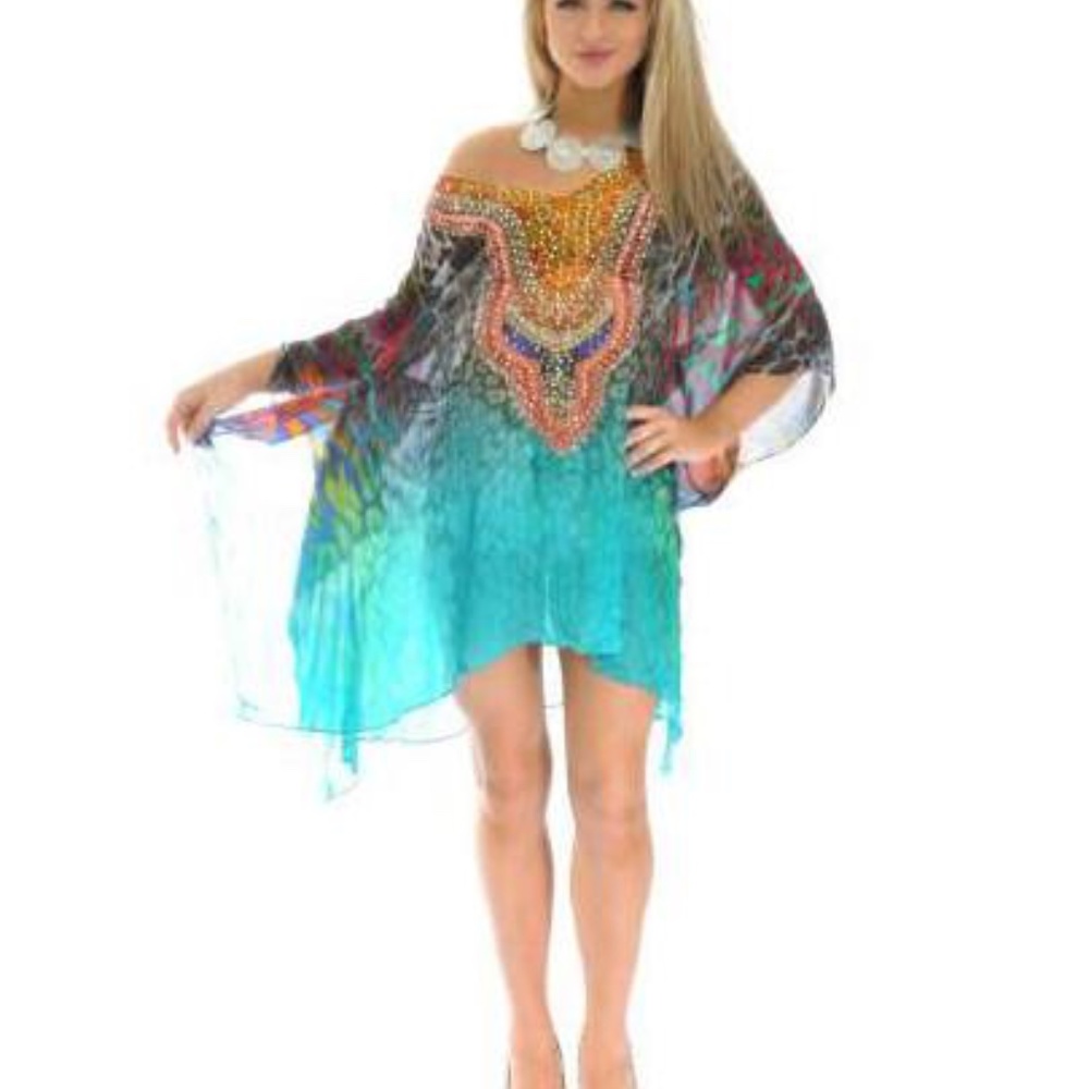 Kaftan style dress, Coverup, tunic